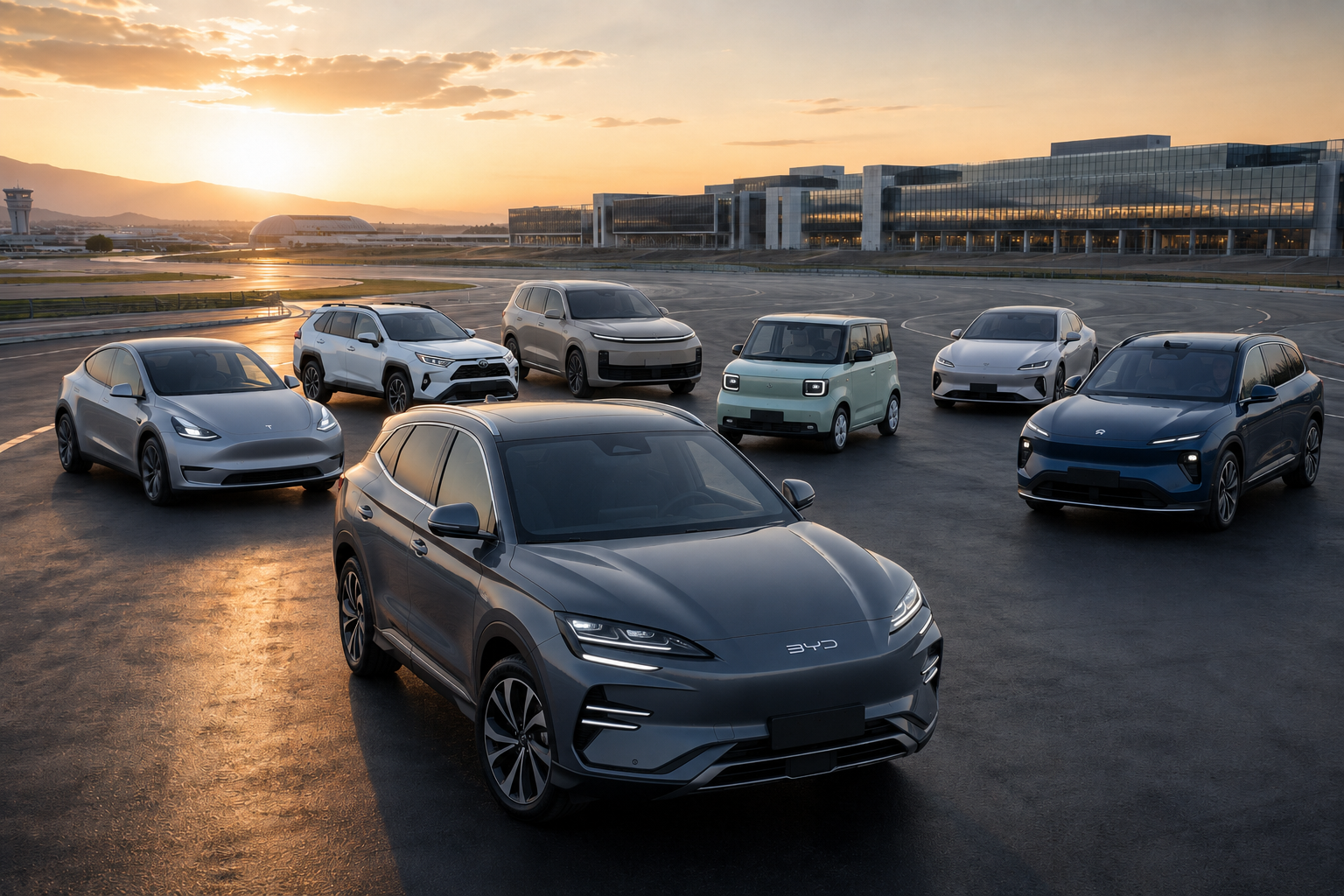 BYD Sunrise Test of Peer EVs BYD Sunrise Test of Peer EVs