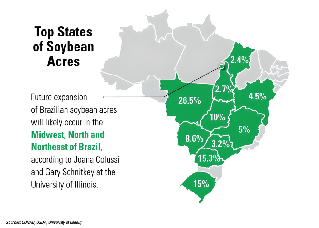 Brazil Soybean States