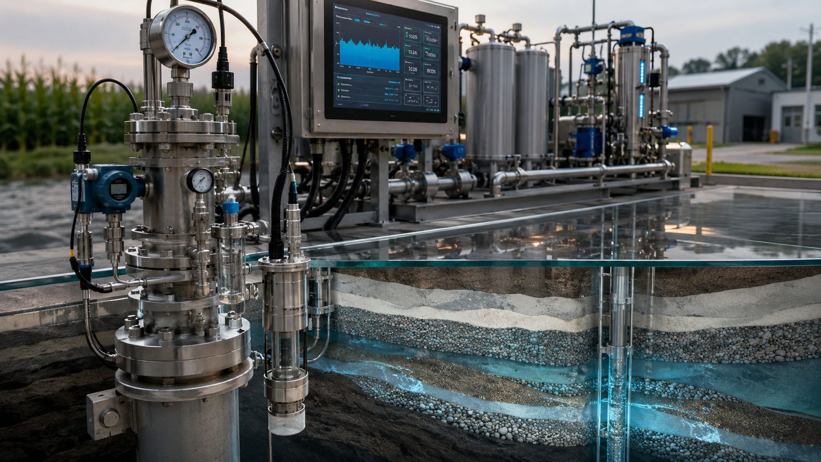 Managed Aquifer Recharge Technology MAR wellhead controls, sensors, pumps, and treatment MAR wellhead controls, sensors, pumps, and treatment equipment managing aquifer recharge.